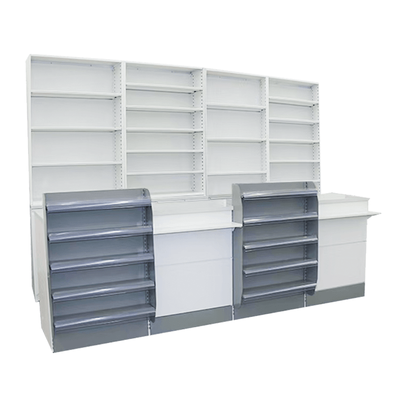 Vitrine de dépanneur efficace et minimaliste