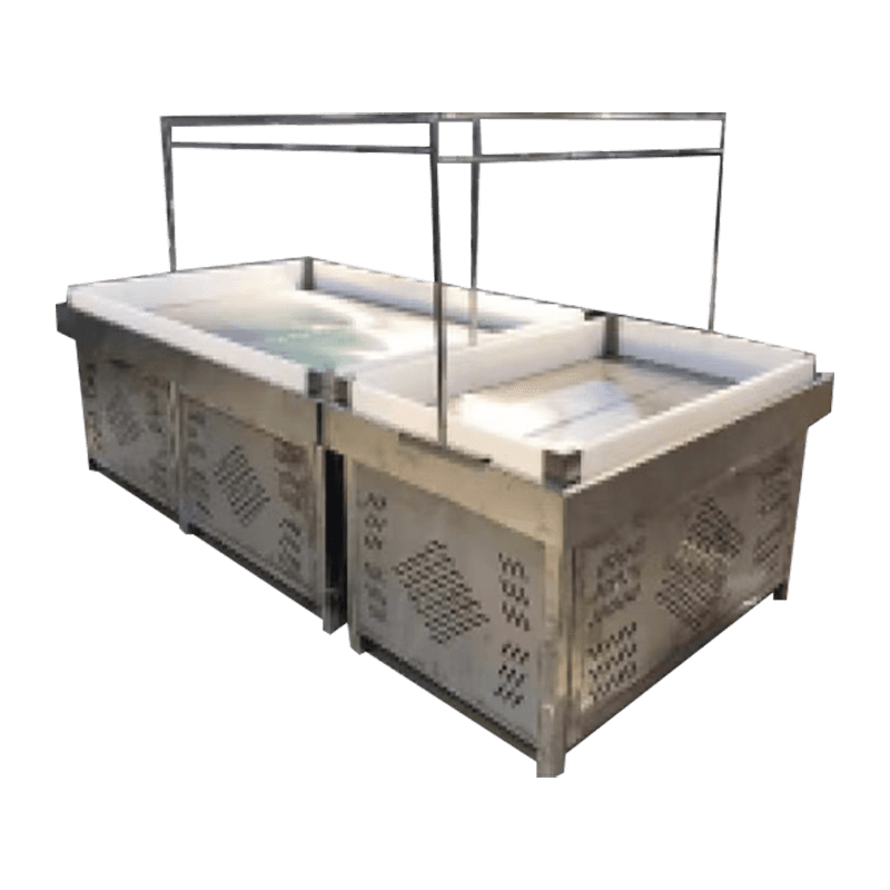 Présentoir frais éclairé à haute efficacité